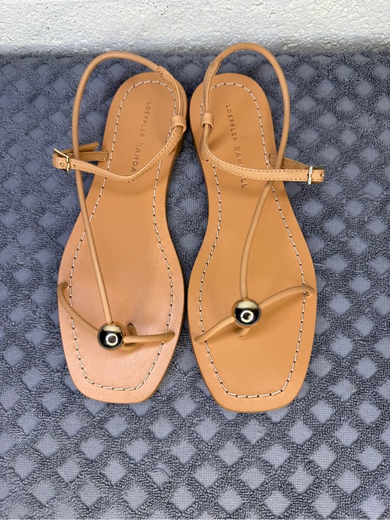 Loeffler Randall Shoes - Loeffler Randall Lara Women Sandals Dune Leather Size 6.5